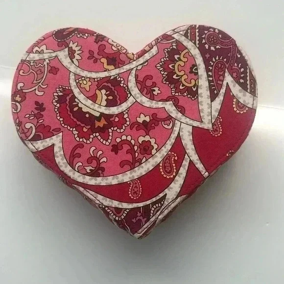 Vera Bradley Heart Shaped Jewelry Box Love Hearts - Picture 6 of 8
